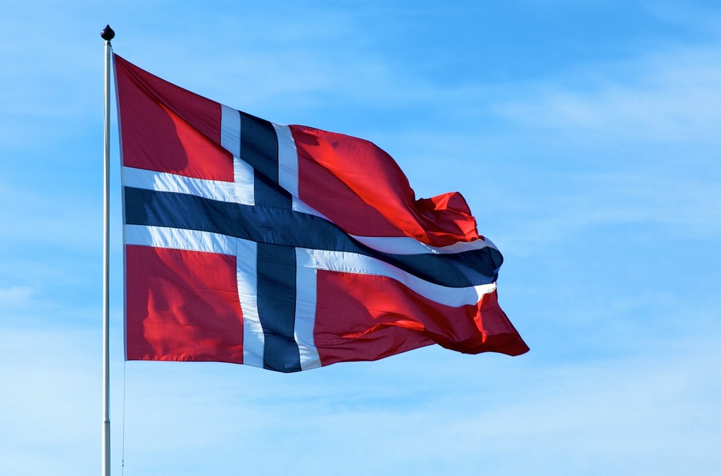 Norsk flagg 1.
